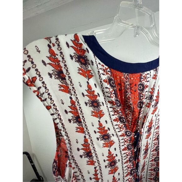 Maeve Anthropologie Canadice Patchwork Swing Dress Size S - Picture 5 of 12